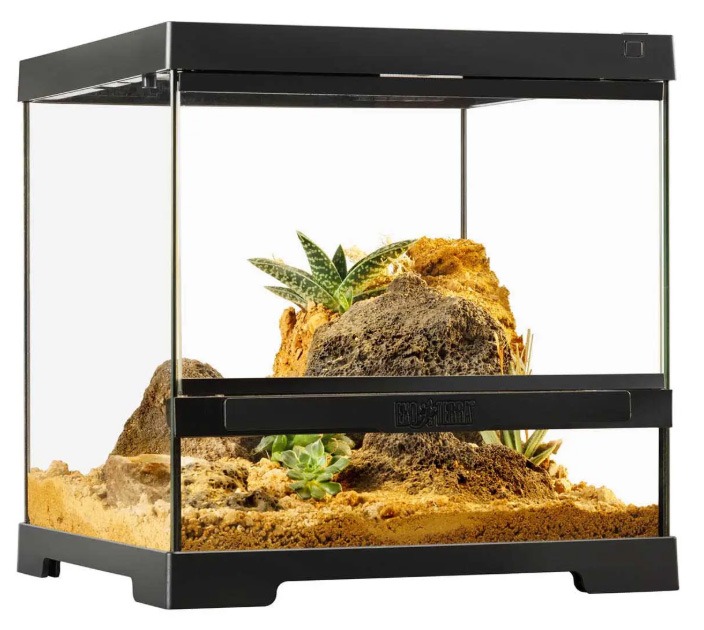 Exo Terra Pro Terrarium X-Small Wide 12x12x12 For Reptiles