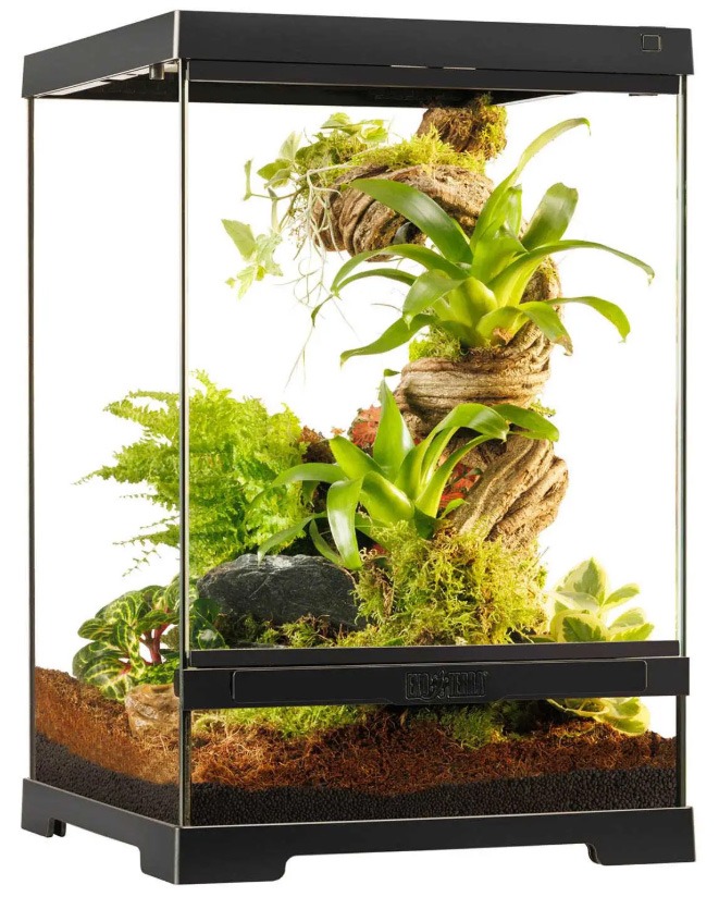 Exo Terra Pro Terrarium X-Small Tall 12x12x18 For Reptiles